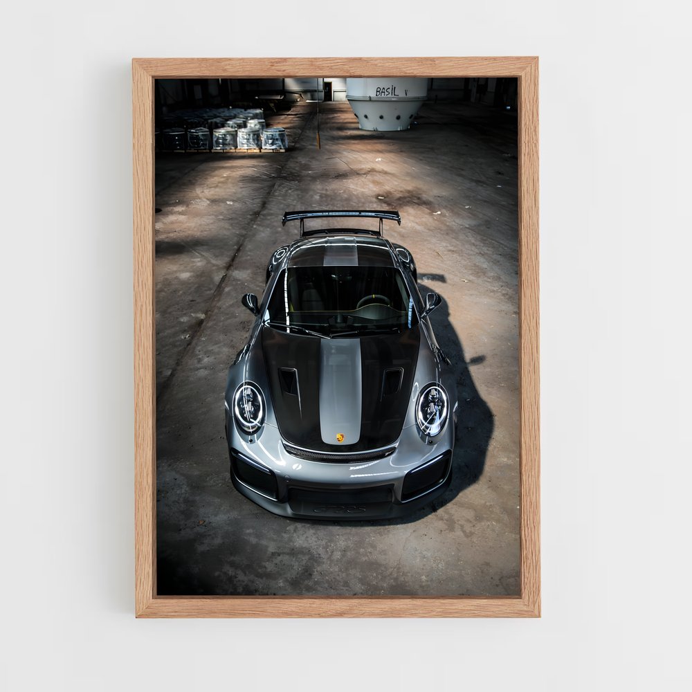 Poster Garage Iconique – affiche Porsche (vue 4)